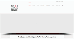 Desktop Screenshot of greatflight.com